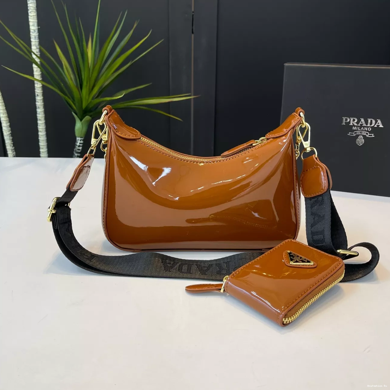 Bags 8036 Women Messenger For Durable Prada 0314